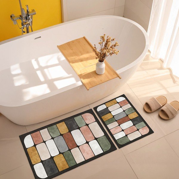 Fürdőszobai kilépő szett 2 db-os 60x100 cm – Foutastic-image-2