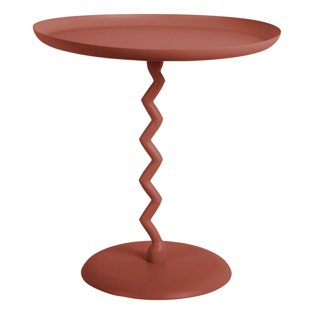 Fém kerek tárolóasztal ø 40 cm Zig Zag Leitmotiv