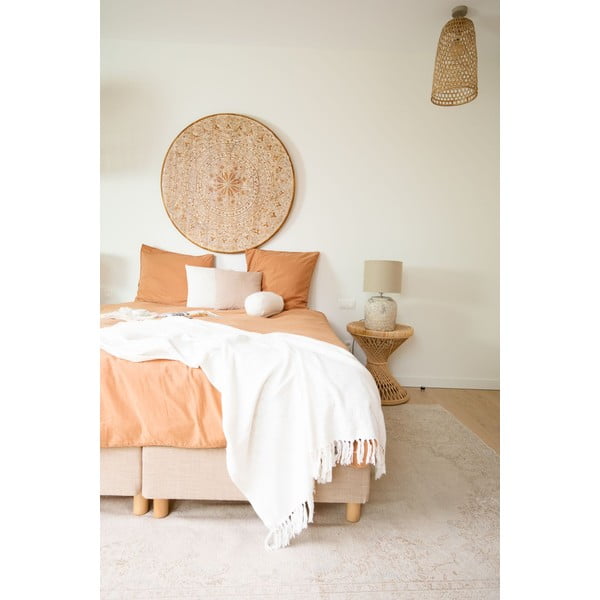 Pamut takaró 130x160 cm Slub – Tiseco Home Studio-image-1