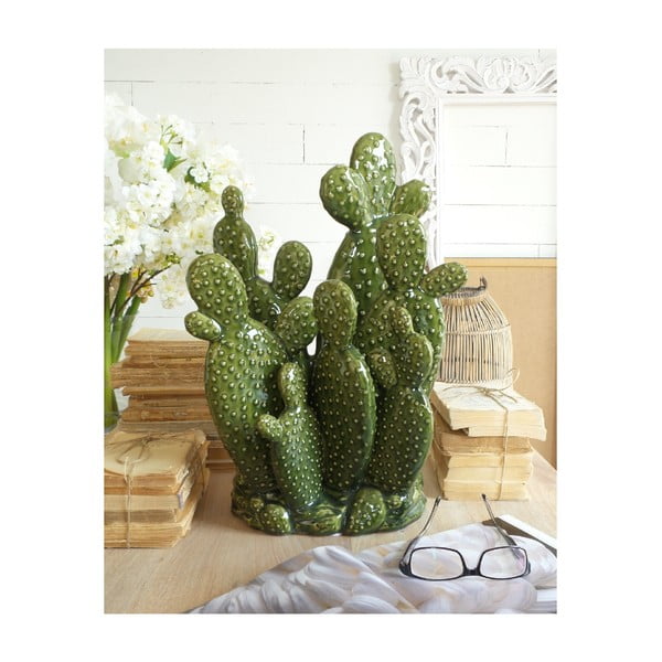 Arizona Cactus zöld kerámia tál, magasság 47 cm - Orchidea Milano
