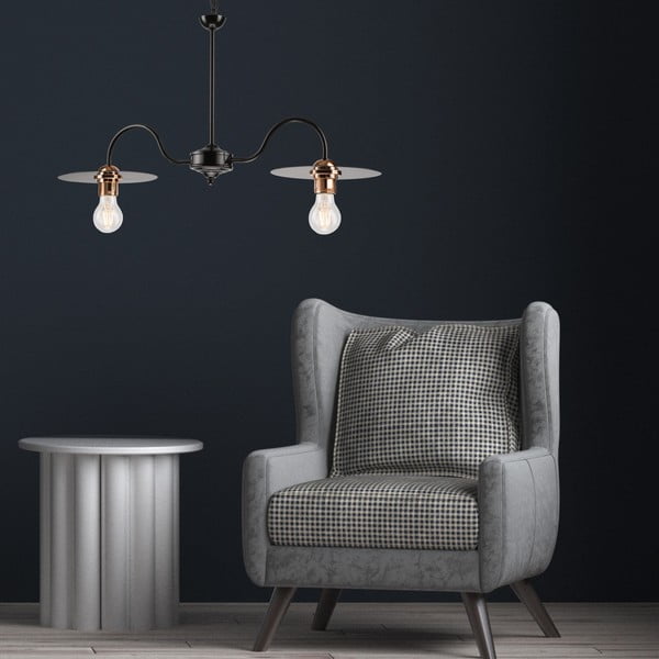 Fekete függőlámpa - LAMKUR-image-2