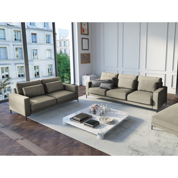 Seine bézs kanapé, 220 cm - Interieurs 86-image-1
