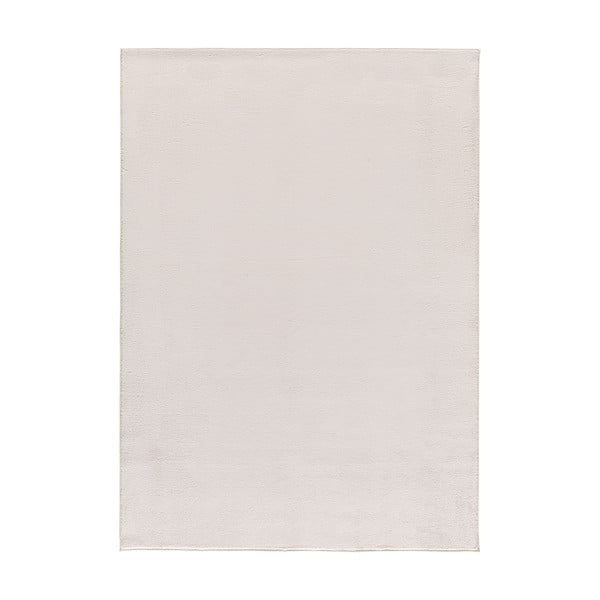 Krémszínű mikroszálas szőnyeg 160x220 cm Coraline Liso – Universal