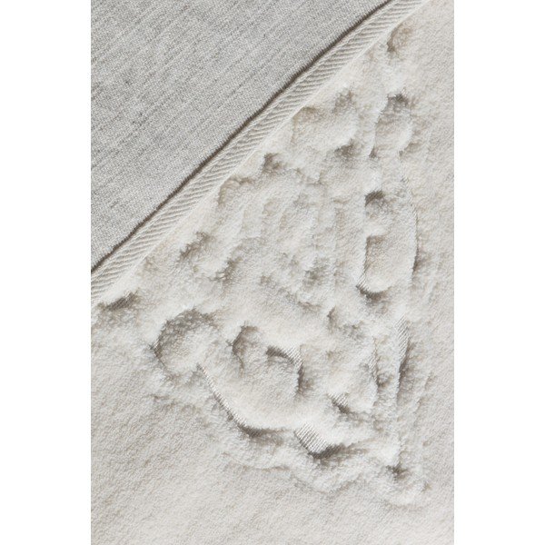 Krémszínű fürdőszobai kilépő szett 2 db-os 100x60 cm – Foutastic-image-1