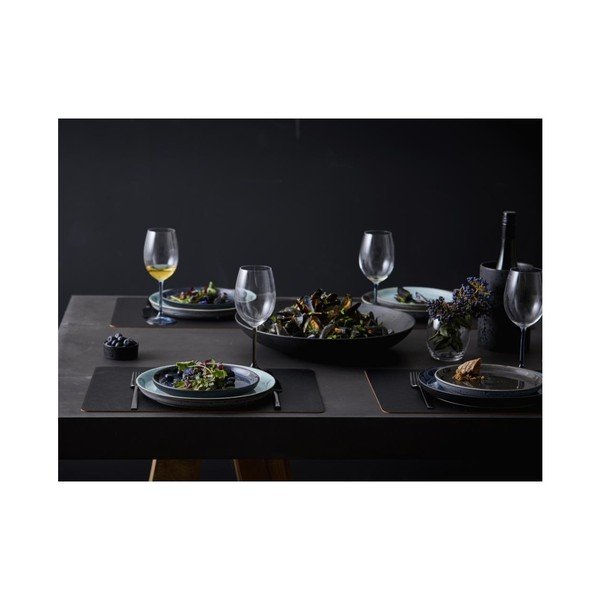 Fekete kőedény desszertes  tányér ø 21 cm Gastro Grey/Grey – Bitz-image-1