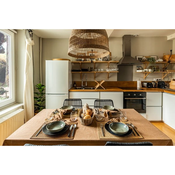 Rattan tányéralátét 40x30 cm - Tiseco Home Studio-image-2