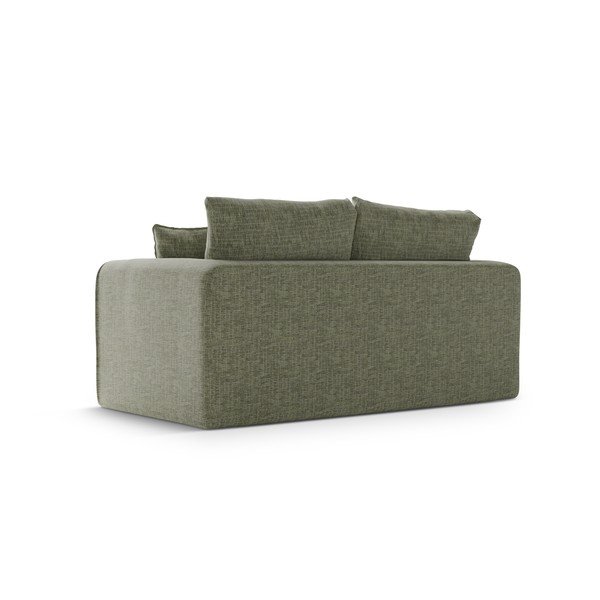 Zöld kinyitható kanapé 158 cm Lido – Micadoni -image-3