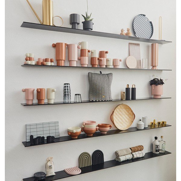 Világos rózsaszín porcelán szervírozó tálka Inka – OYOY Living Design-image-2