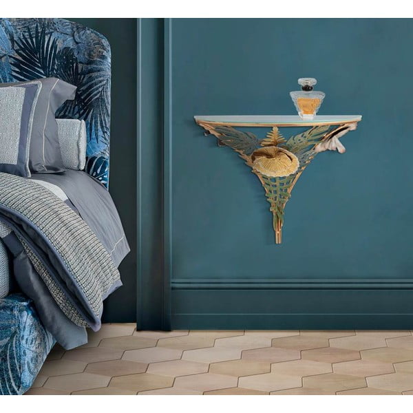 Aranyszínű éjjeliszekrény Amaz – Mauro Ferretti-image-1