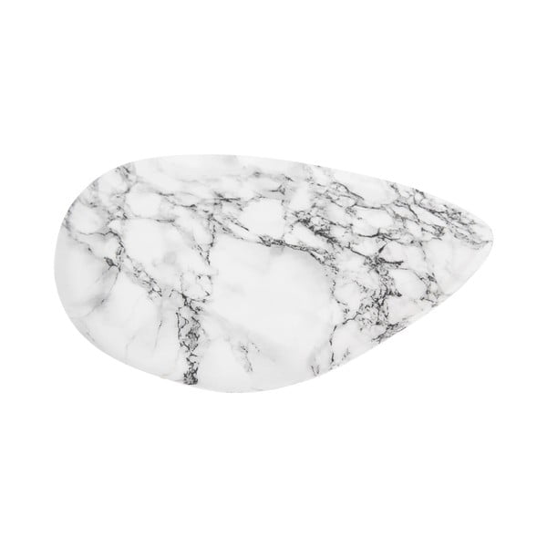 Fém dekoratív tálca 26x29.5 cm Marble Look – PT LIVING