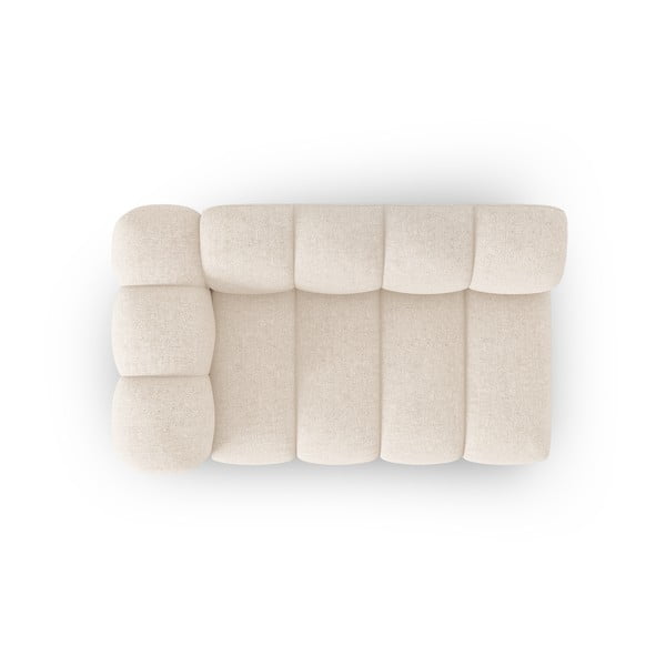 Krémszínű kanapé modul (bal oldali) Lupine – Micadoni Home-image-3