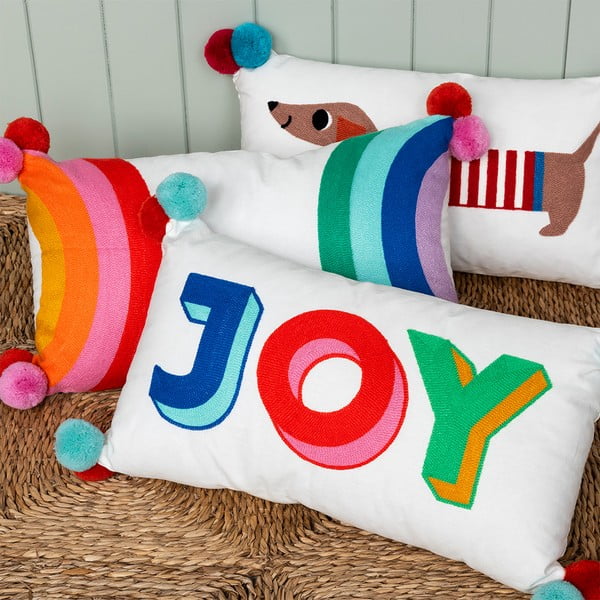 Pamutkeverék gyerek párna 50x33 cm Joy – Rex London-image-1