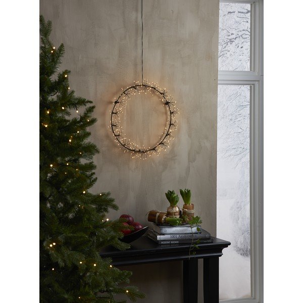 Drop Flower karácsonyi függő világító LED dekoráció, ø 35 cm - Star Trading-image-3