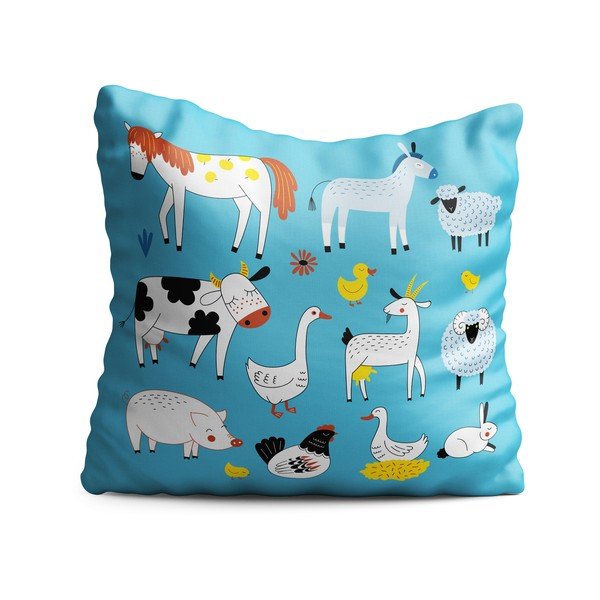 Farm gyerekpárna, 40 x 40 cm - OYO Kids