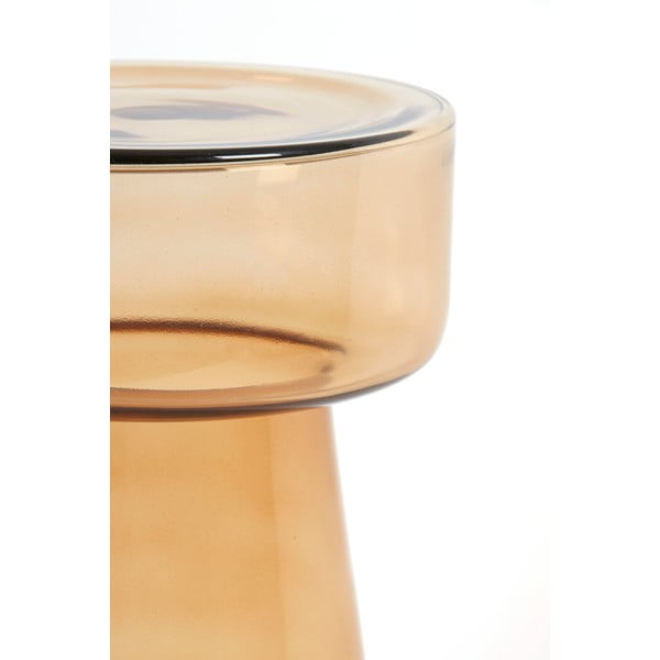 Üveg kerek tárolóasztal ø 30 cm Dakwa – Light & Living-image-4