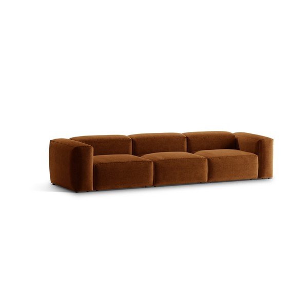 Téglavörös kanapé 364 cm Bergamo – Cosmopolitan Design-image-2