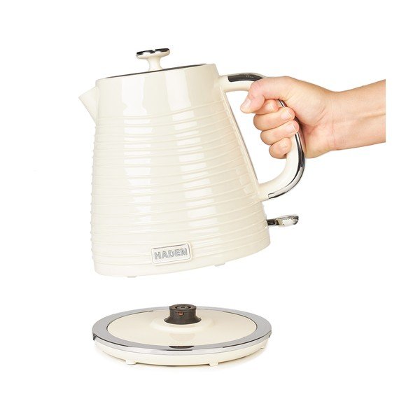 Krémszínű műanyag vízforraló 1,7 l Devon – Haden-image-2