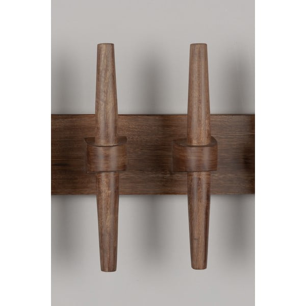 Natúr színű mangófa fali fogas Jakub – Dutchbone-image-3