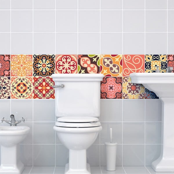 La Valette 30 db-os dekorációs falmatrica szett, 15 x 15 cm - Ambiance-image-3