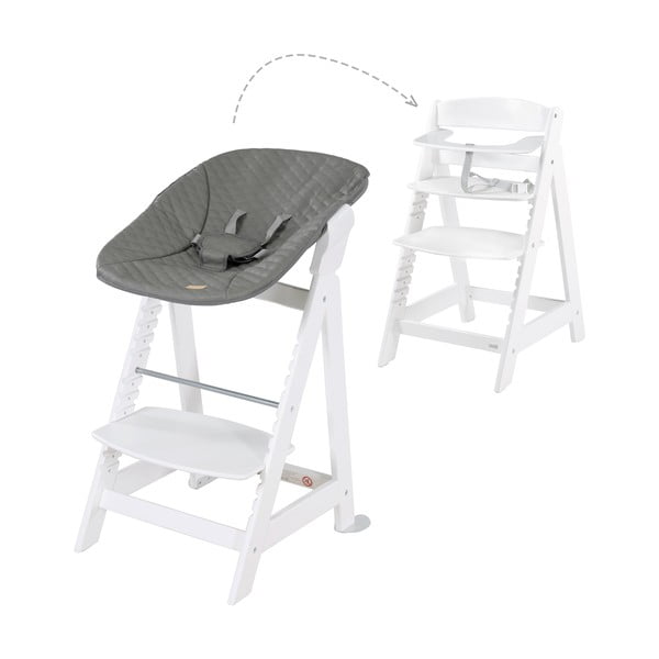 Fehér etetőszék Luxe – Roba-image-1