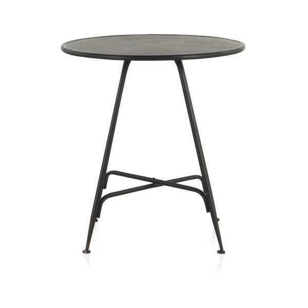Industrial Style fekete fém bárasztal, magasság 75 cm - Geese-image-3