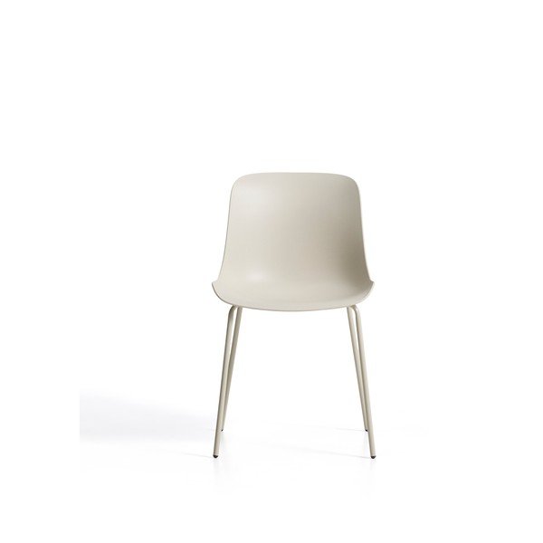 Bézs műanyag kerti szék Altea – Kave Home-image-1