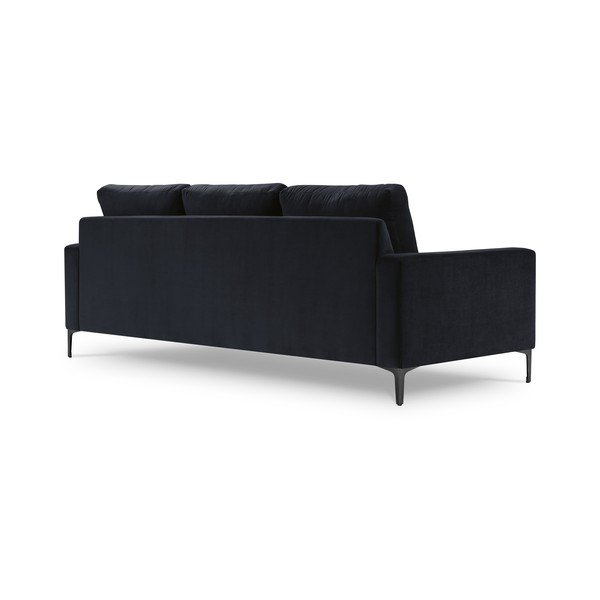 Harmony sötétkék bársony kanapé, 220 cm - Kooko Home-image-2