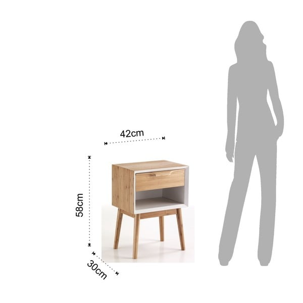 Hijo bambusz éjjeliszekrény - Tomasucci-image-2
