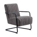 Sötétszürke fotel Trout – Unique Furniture