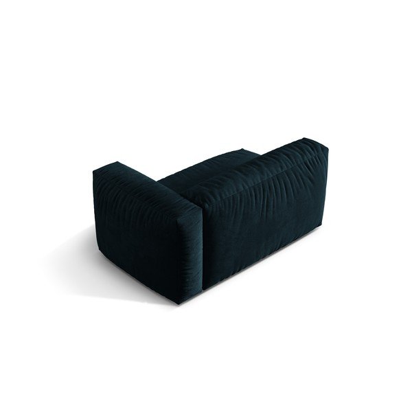 Sötétkék bársony kanapé modul (jobb oldali) Martina – Micadoni -image-2