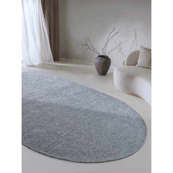 Szürke kézi szövésű gyapjú szőnyeg 160x230 cm Francois – Villeroy&Boch-image-1