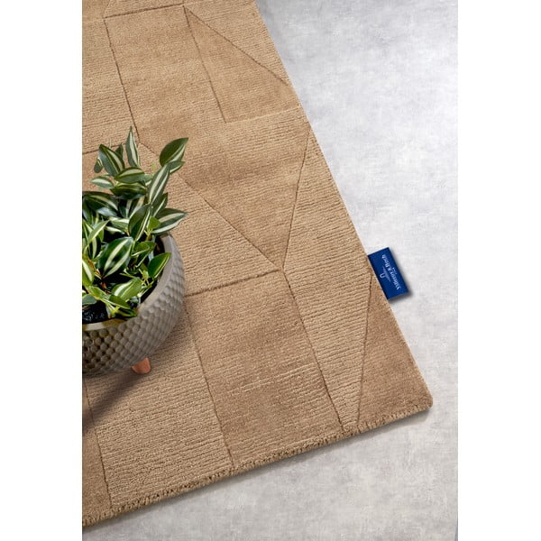 Bézs kézi szövésű gyapjú futószőnyeg 80x250 cm Ursule – Villeroy&Boch-image-2