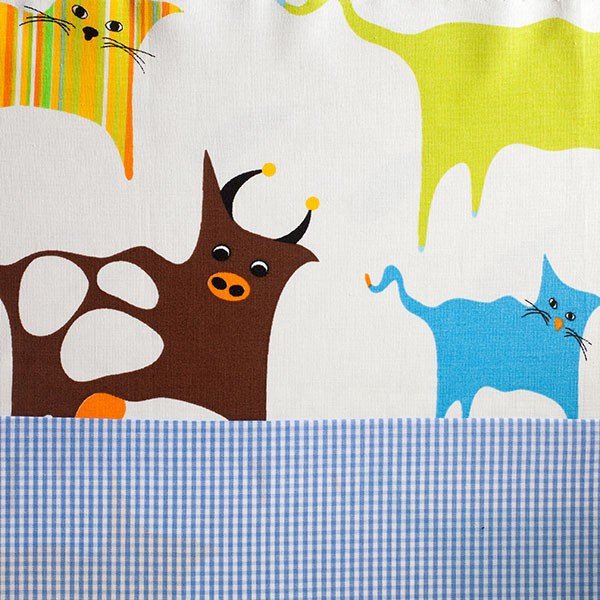 Gyerek hálózsák, színes állatos motívummal, 70 x 165 cm - Bartex Design-image-3