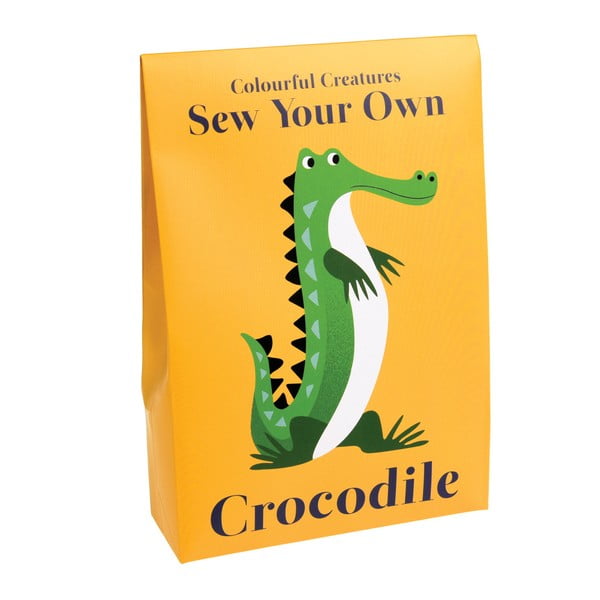 Harry The Crocodile plüss krokodil varrókészlet - Rex London