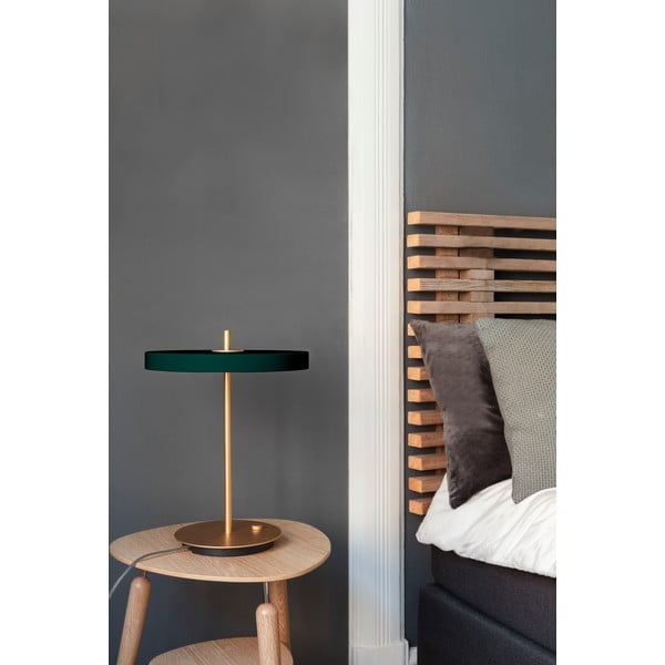 Sötétzöld LED dimmelhető asztali lámpa fém búrával (magasság 41,5 cm) Asteria Table – UMAGE-image-1