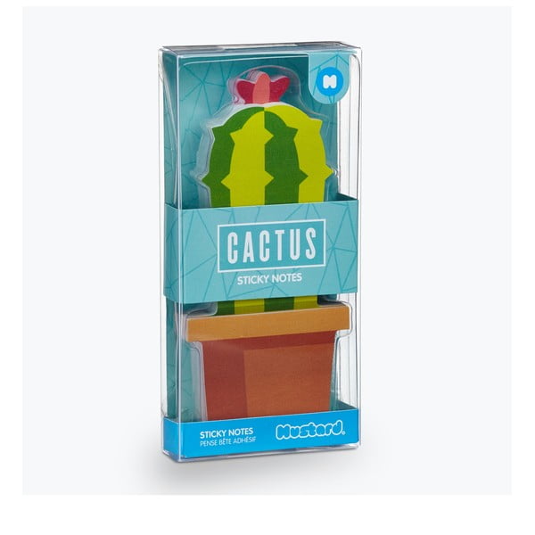 Cactus öntapadós jegyzettömb - Just Mustard