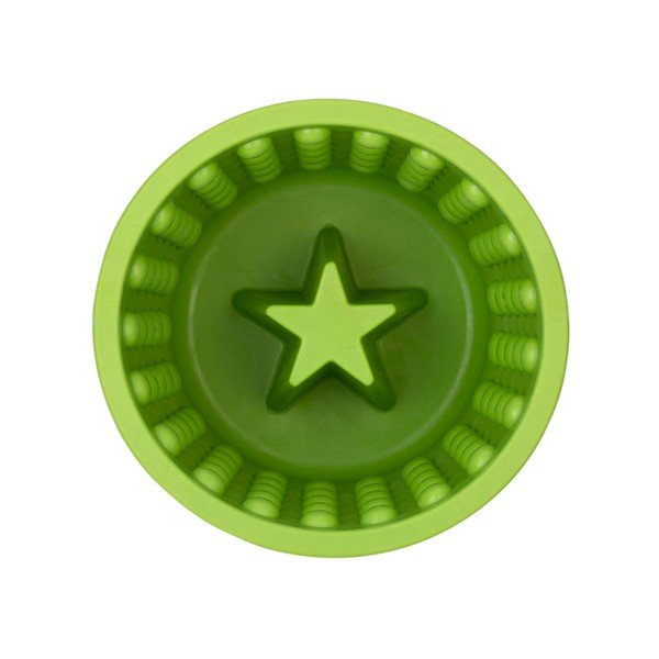 Habzsolásgátló tál Yoggie Pot Green – LickiMat-image-3