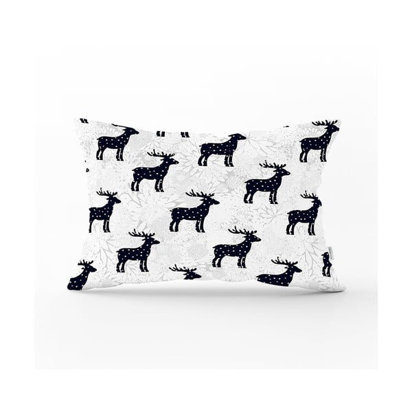 Reindeer and Stars karácsonyi párnahuzat, 35 x 55 cm - Minimalist Cushion Covers