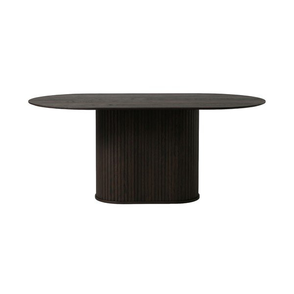 Étkezőasztal tölgyfa dekorral 95x180 cm Nola – Unique Furniture-image-1