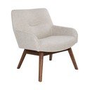 London homokbarna diófa fotel - House Nordic