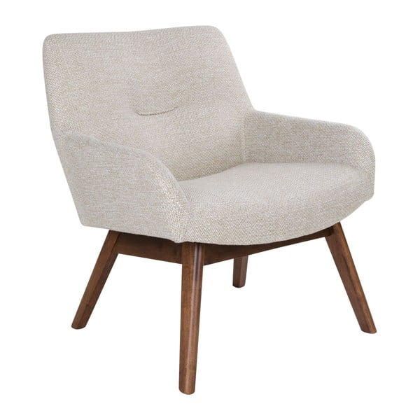 London homokbarna diófa fotel - House Nordic