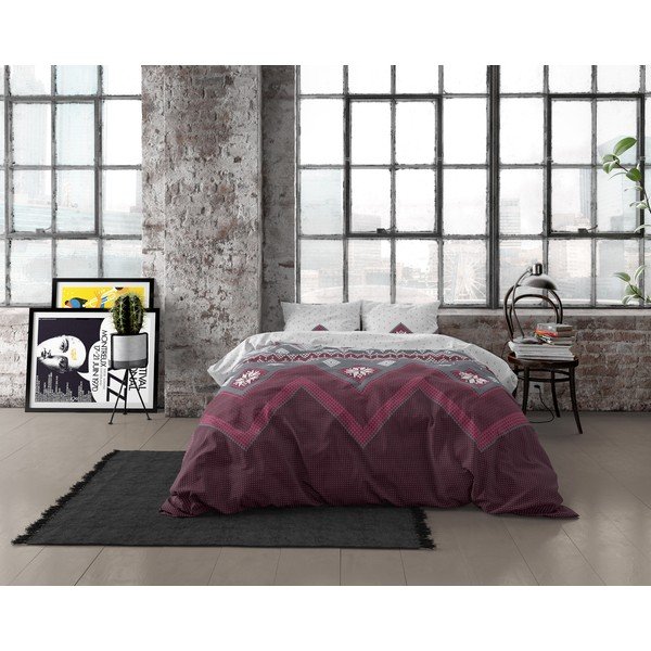 Nordic kétszemélyes flanel ágyneműhuzat, 200 x 220 cm - Dreamhouse-image-4