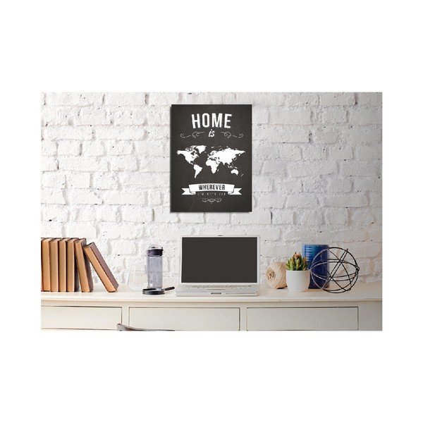 Home vászon fali kép, 30 x 40 cm-image-2