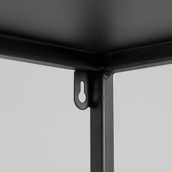 Shantay fekete fém könyvespolc - Kave Home-image-1