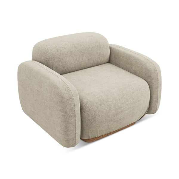 Bézs buklé kanapé modul Ailani – Makamii-image-2