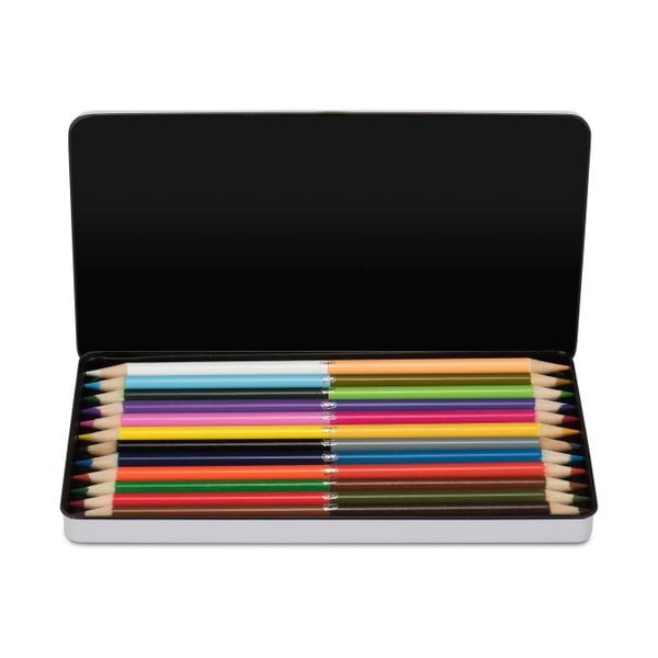 Colouring Pencil Set 12 db-os kétoldalú ceruzakészlet - npw™