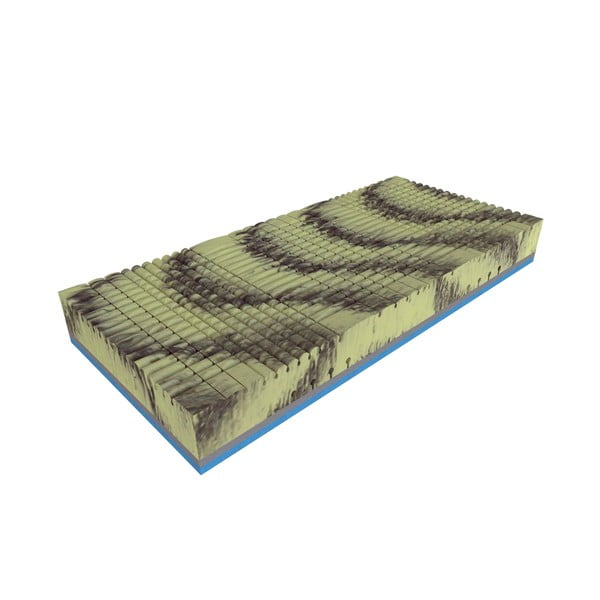 Közepes keménységű-puha kétoldalas hab matrac 80x200 cm Herbal visco – Materasso-image-3