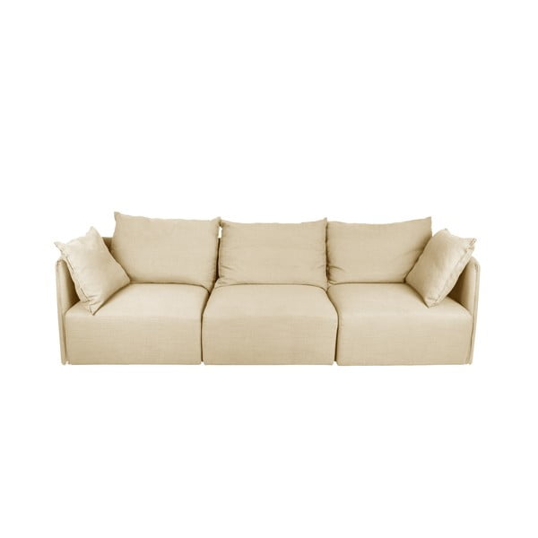 Krémszínű kanapé 270 cm Dune – TemaHome