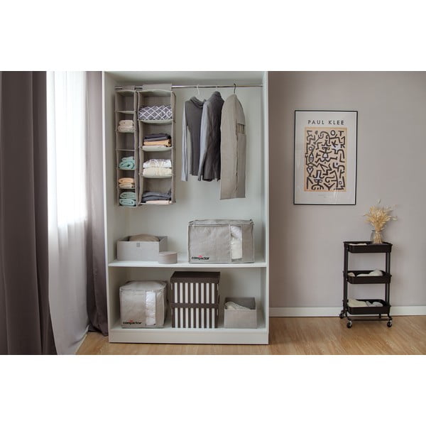 Oxford szürke tárolódoboz, 42 x 26 cm - Compactor-image-2