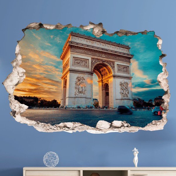 Arc de Triomphe in Paris 3D falmatrica - Ambiance-image-1